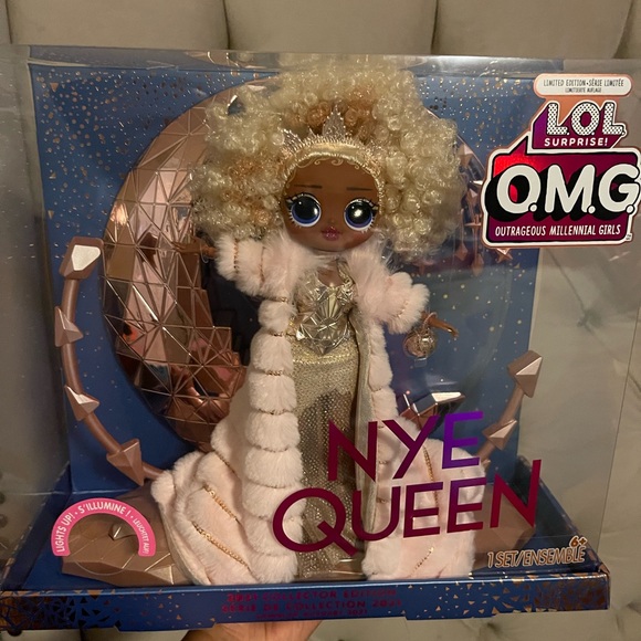 LOL Surprise OMG 2021 HTF DISCONTINUED Collector Edition NYE Queen Fashion Doll - Picture 8 of 11